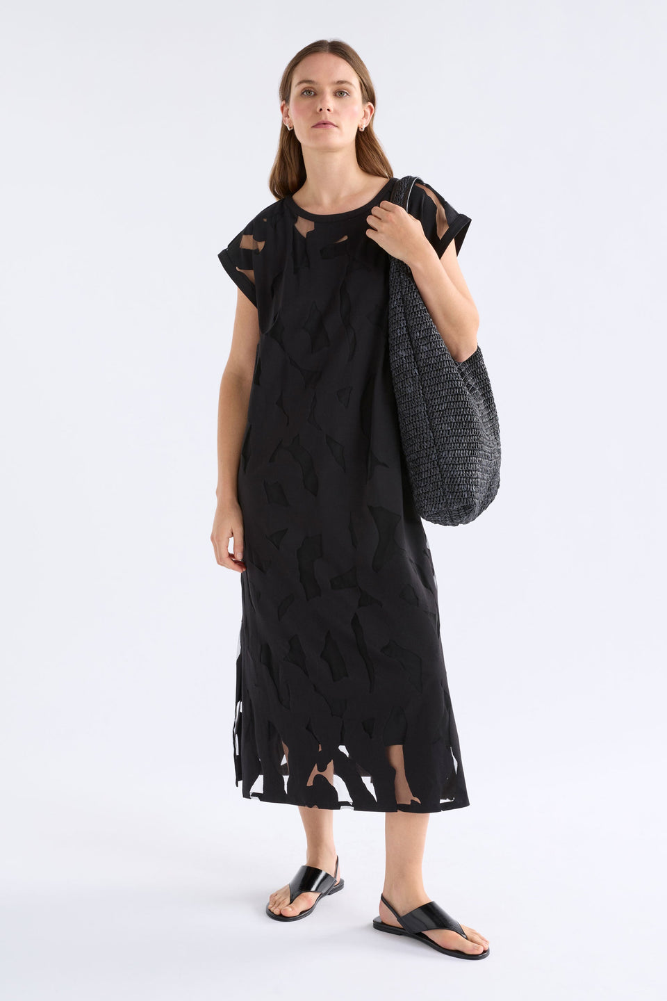 Varr Burnout Dress Dresses - ELK | BLACK