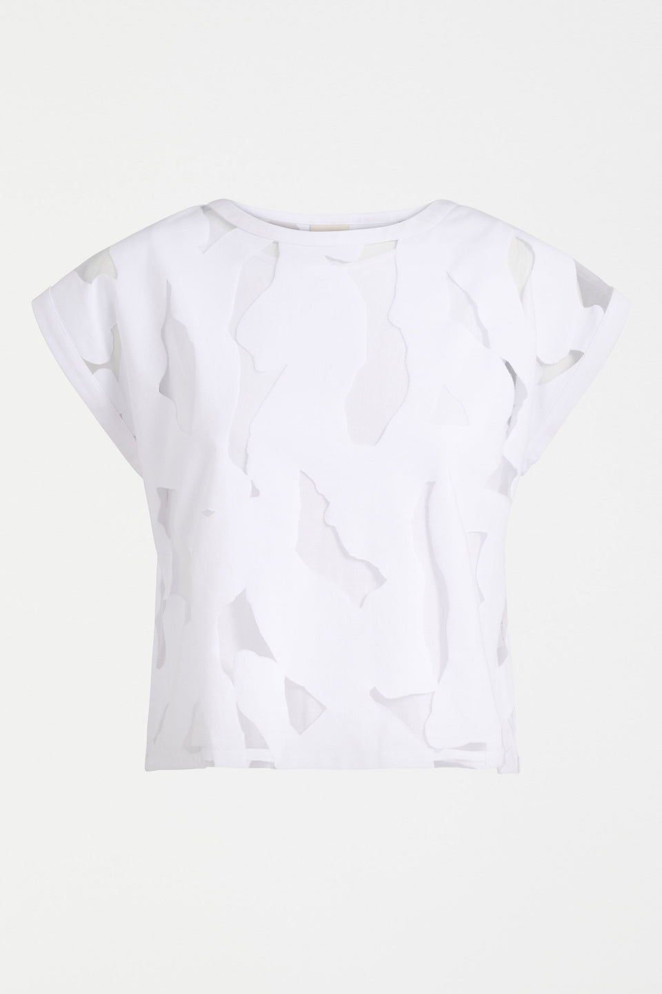 Varr Burnout Top White Tops - ELK | WHITE