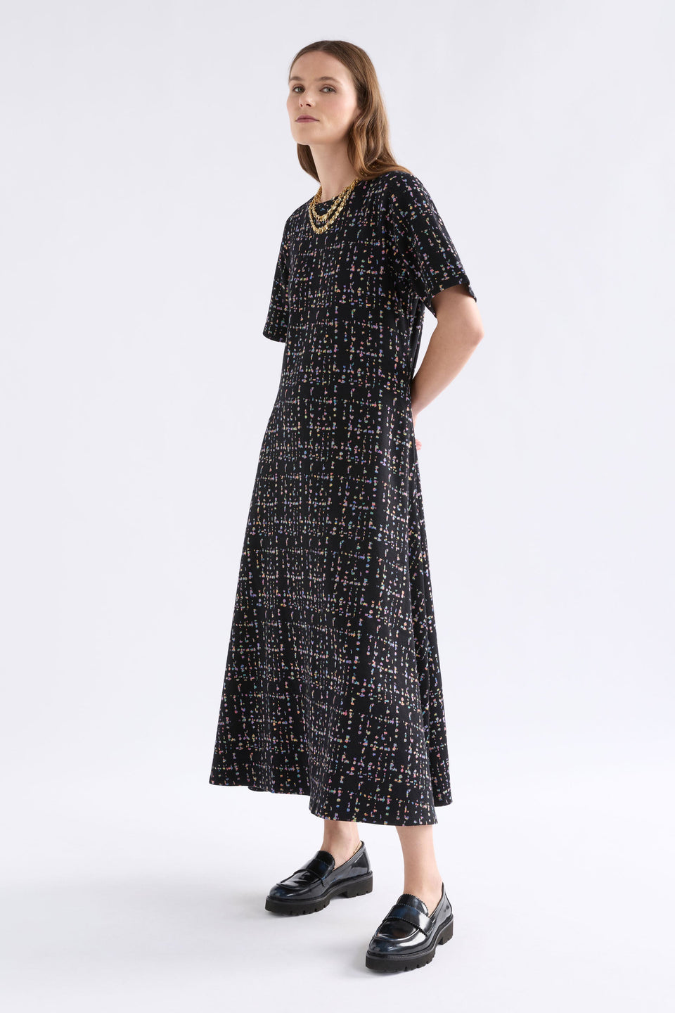 Mohr Long Dress Dresses - ELK | BLACK MULTI