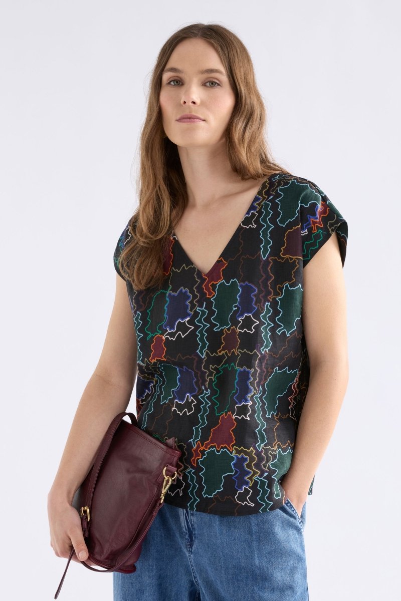 Falme Top Tops - ELK | SUMA LINE PRINT