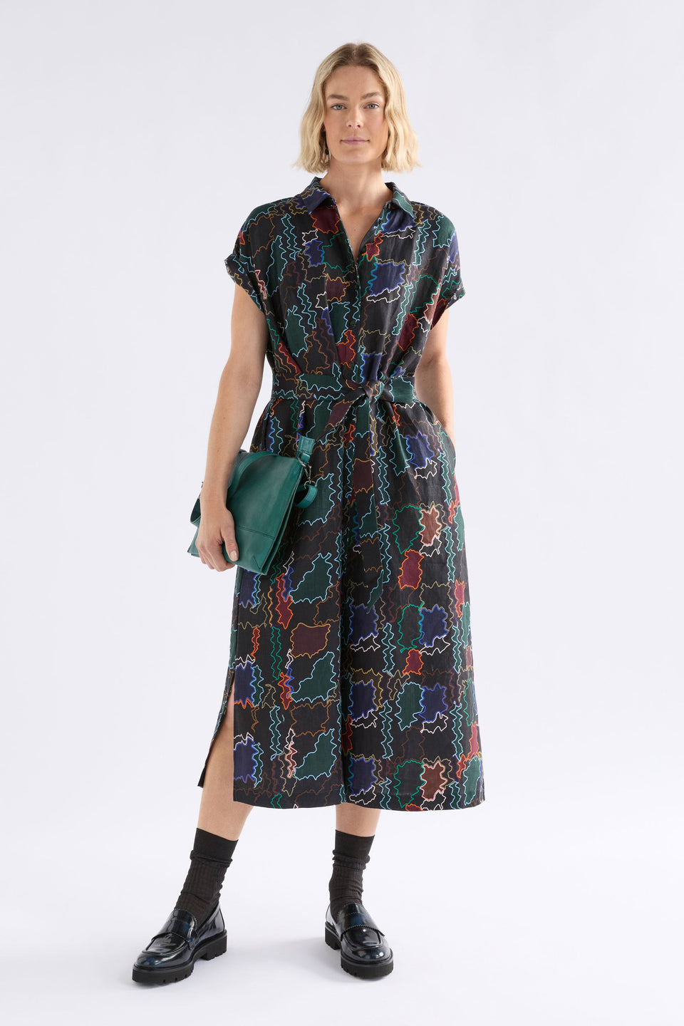 Tilko Shirt Dress Dresses - ELK | SUMA LINE PRINT