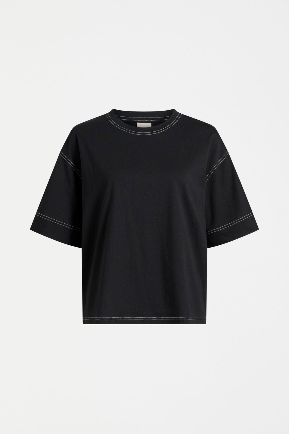 Famke T-Shirt Black Tops - ELK | BLACK