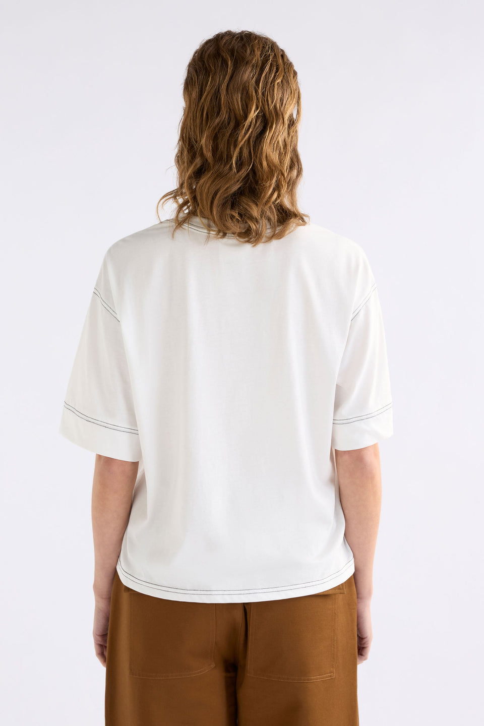 Famke T-Shirt White Tops - ELK | WHITE