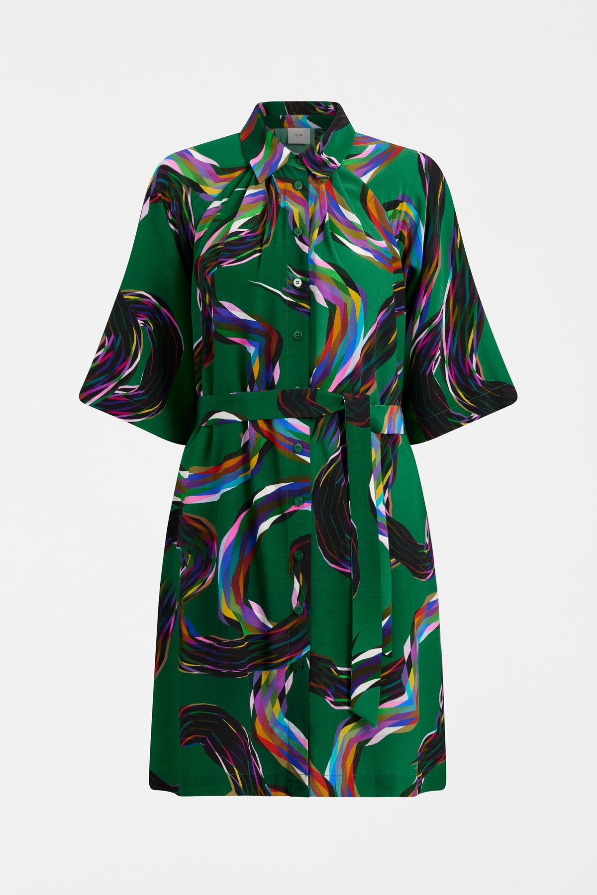 Metz Short Dress Dresses - ELK | FACET PRINT