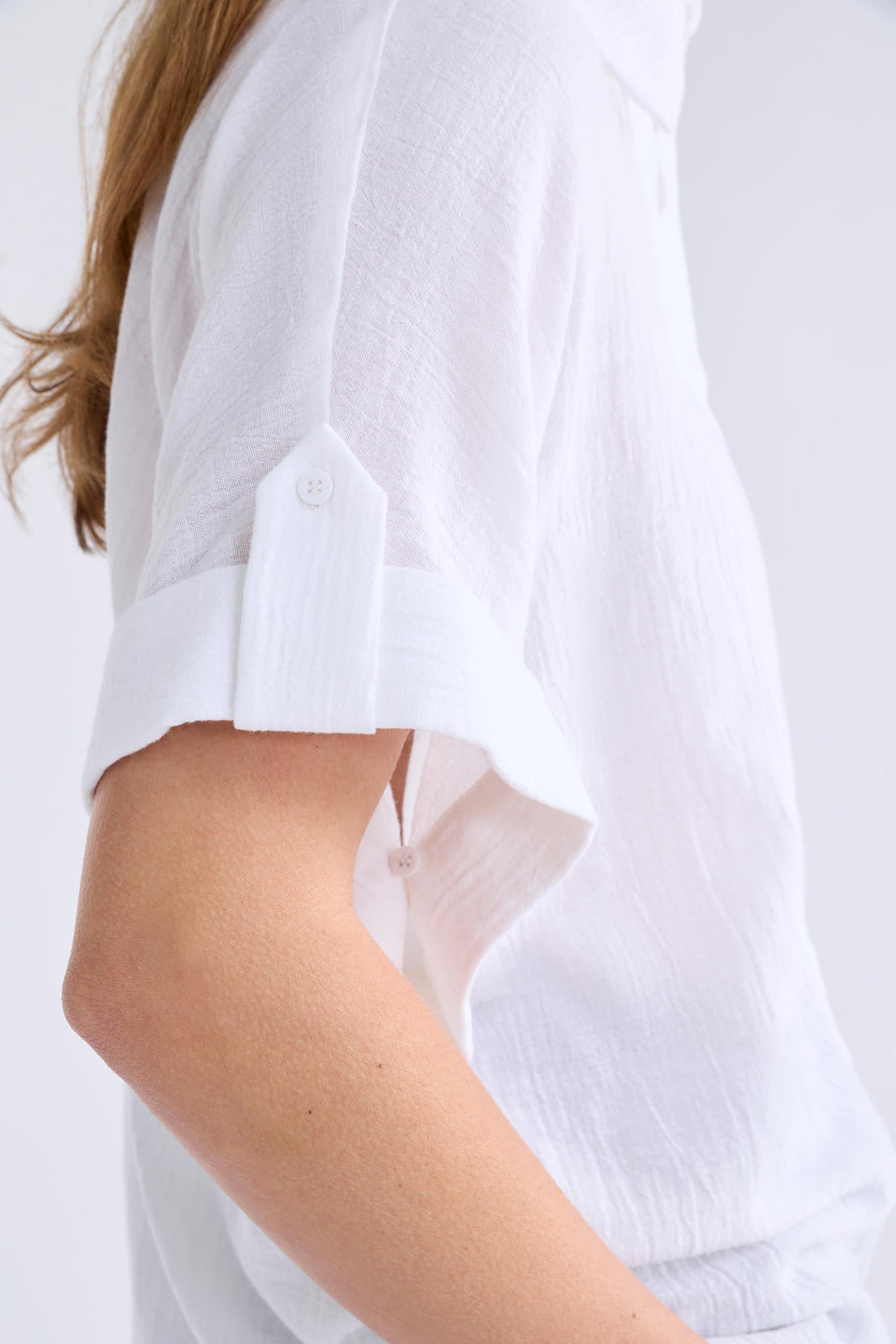 Edeka Shirt White Tops - ELK | WHITE