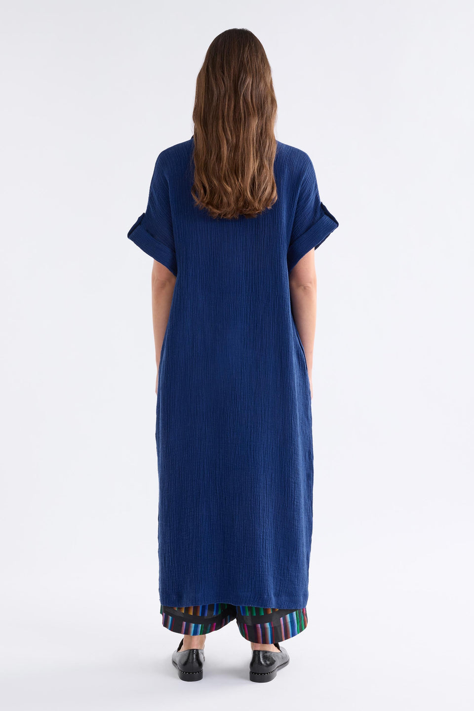 Edeka Shirt Dress Dresses - ELK | VIBRANT BLUE