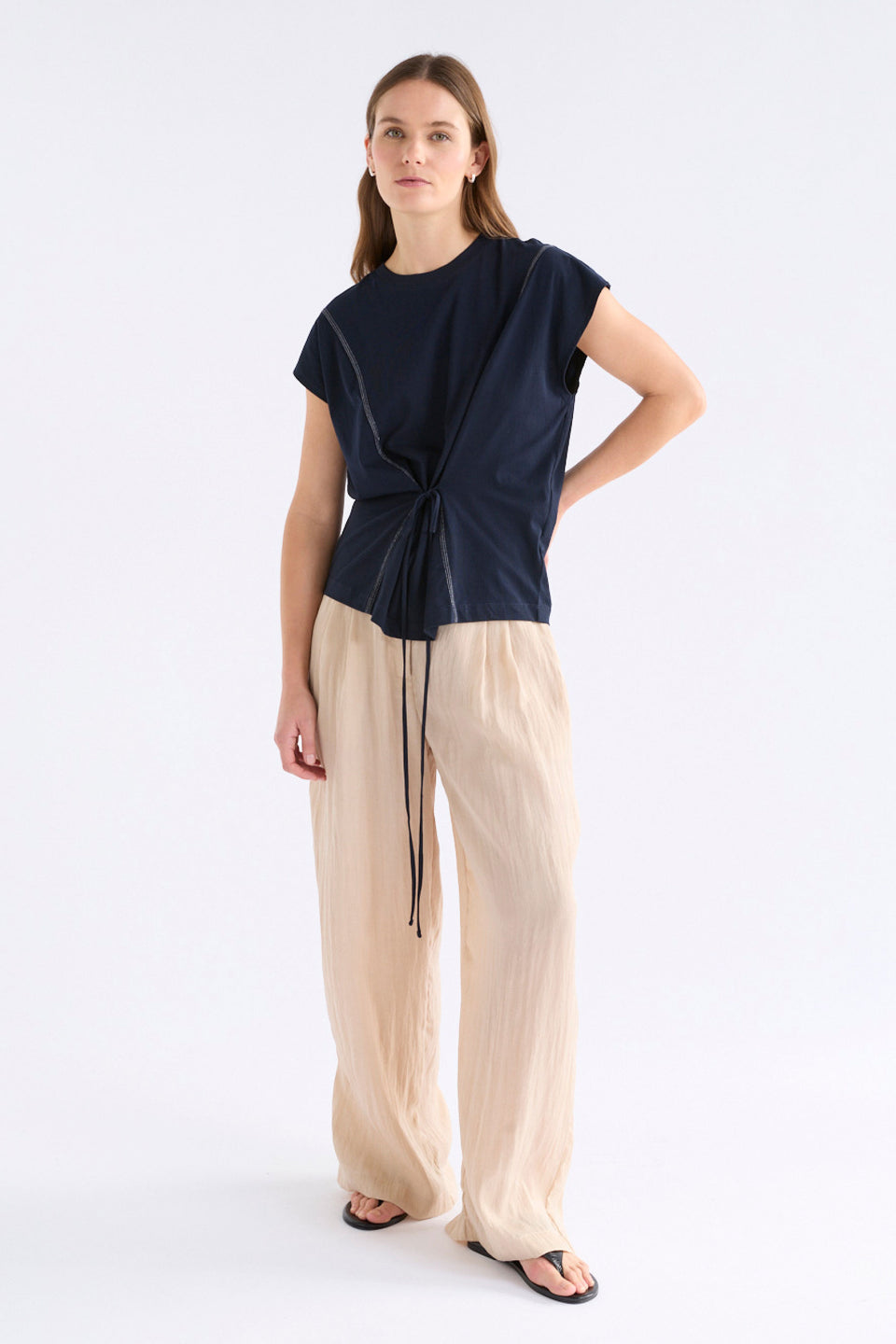 Delme Pant Oyster Pants & Jeans - ELK | OYSTER