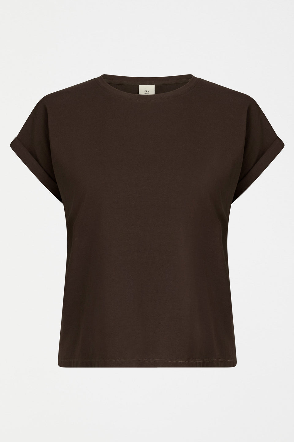 Cille T-Shirt Espresso Tops - ELK | ESPRESSO