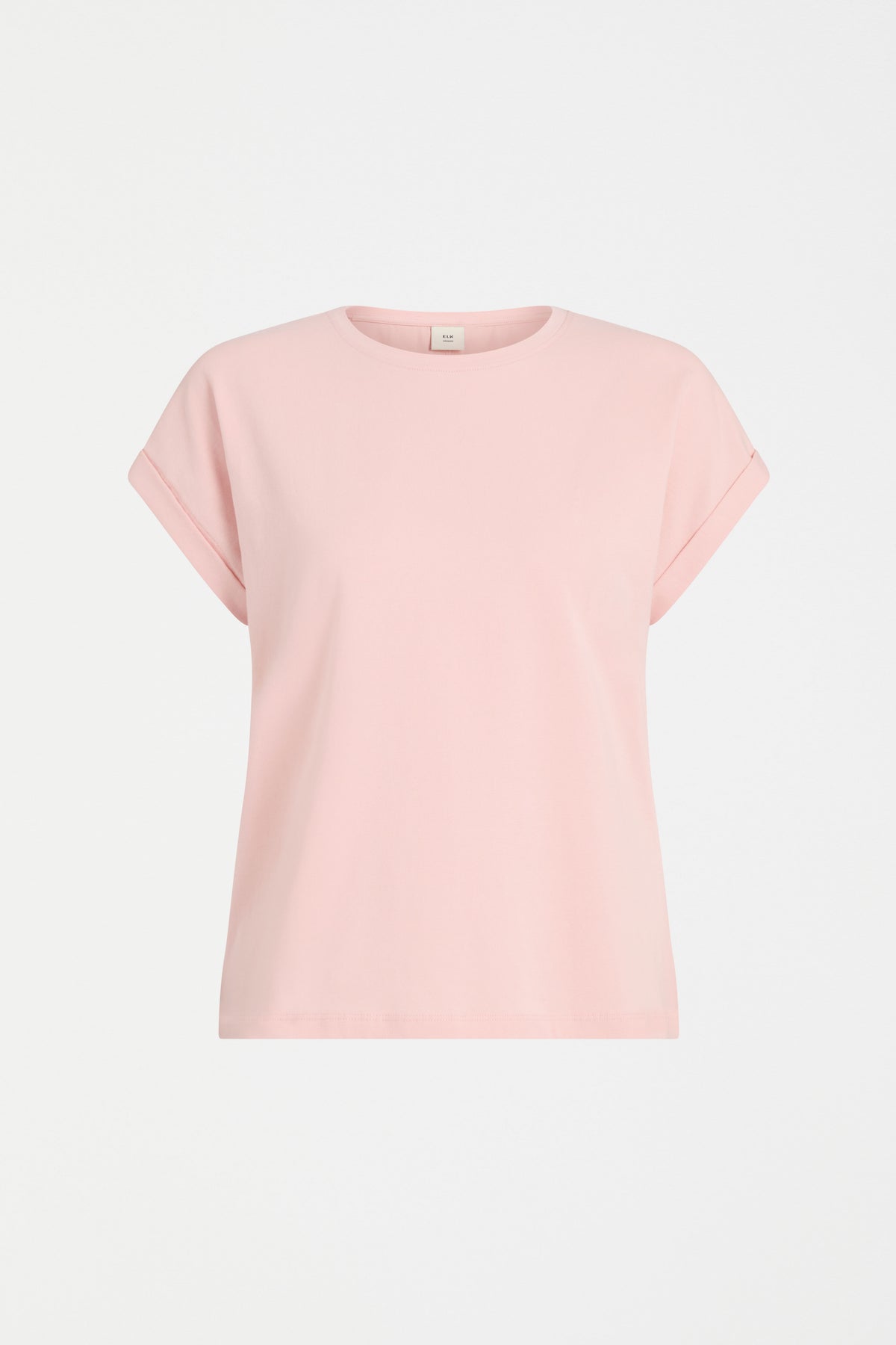 Cille Organic Cotton T-shirt ELK | PINK SALT