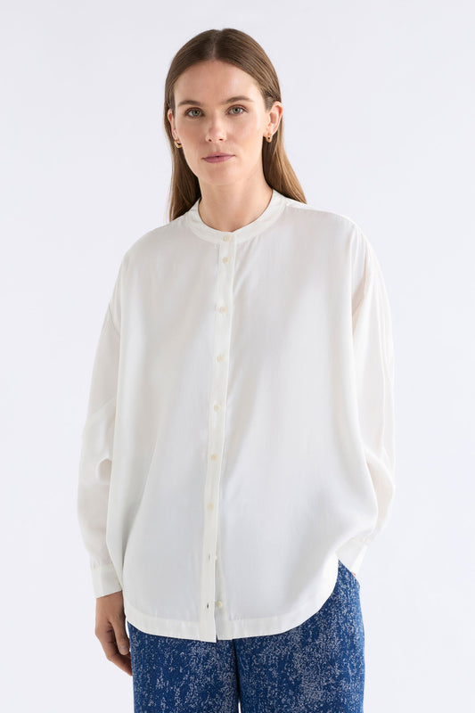 Ahren Shirt White Tops - ELK | WHITE