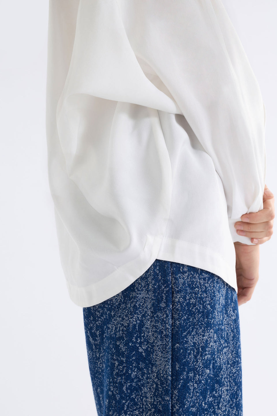 Ahren Shirt White Tops - ELK | WHITE
