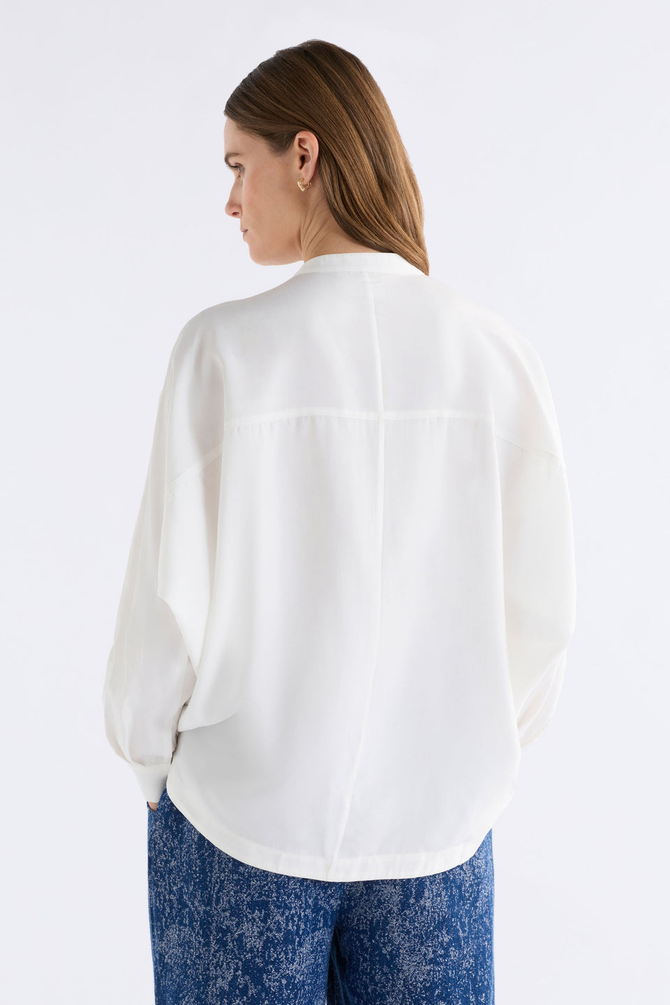 Ahren Shirt White Tops - ELK | WHITE
