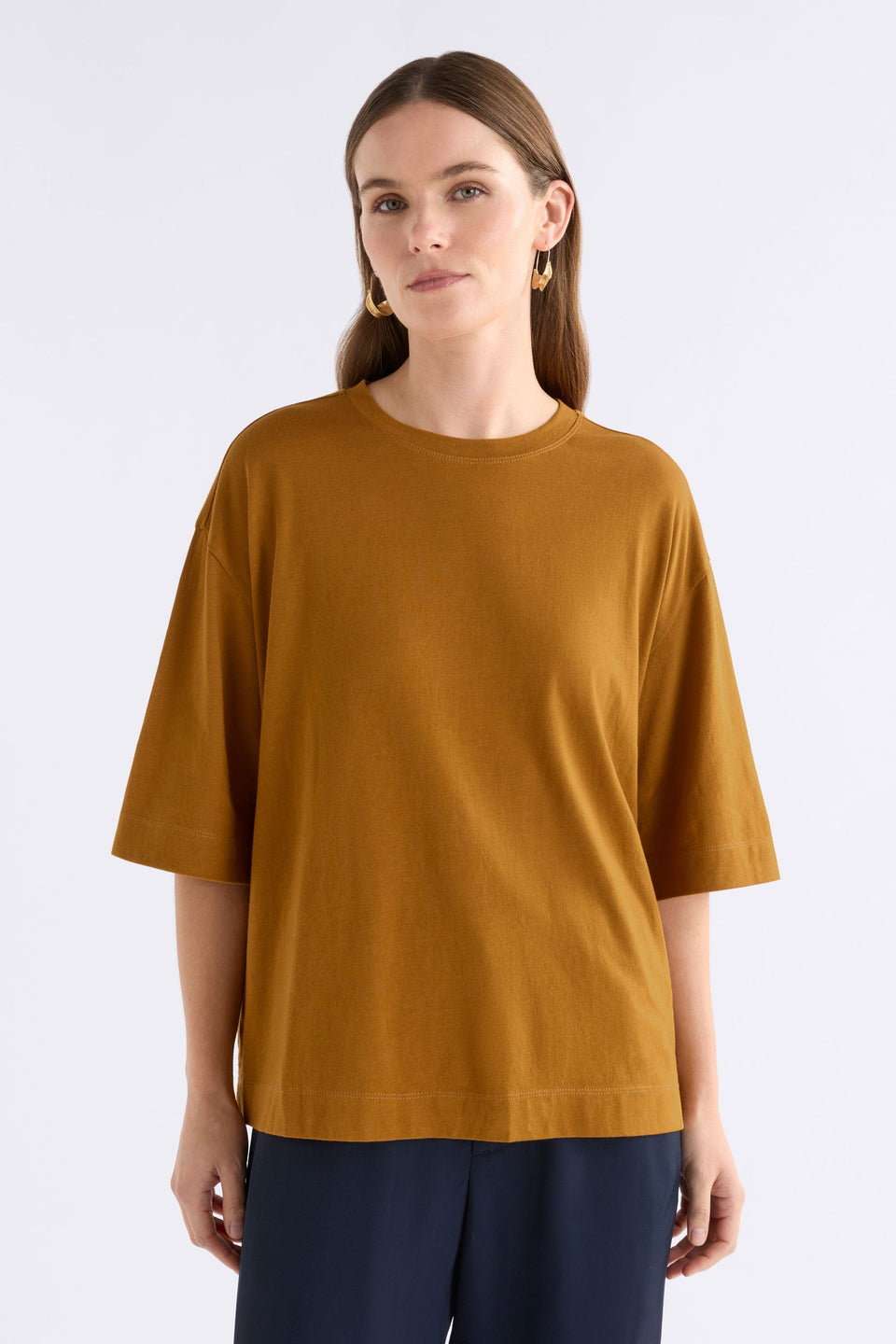 Tiel T-Shirt Gold Tops - ELK | GOLD