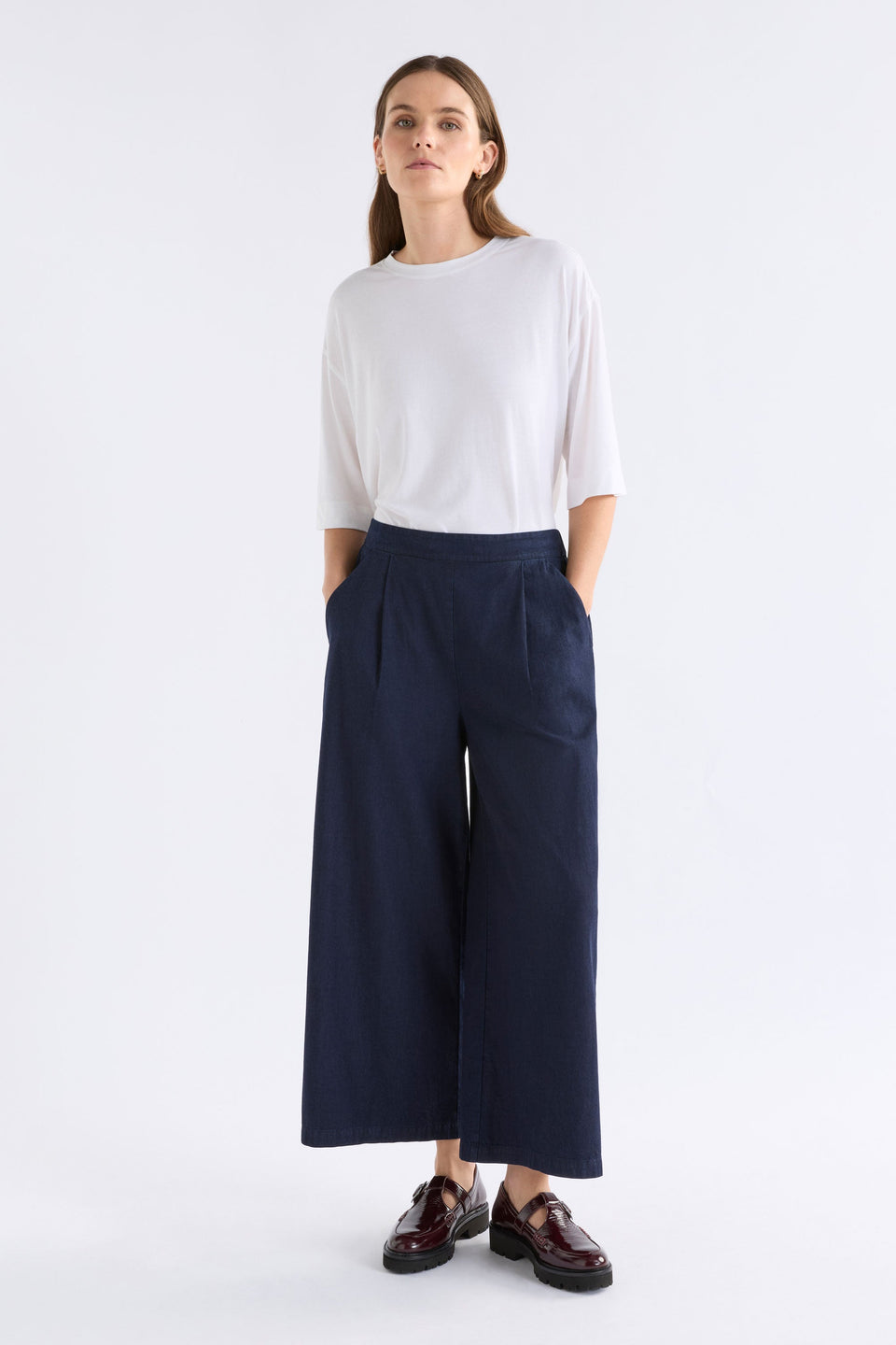 Tiel T-Shirt White Tops - ELK | WHITE