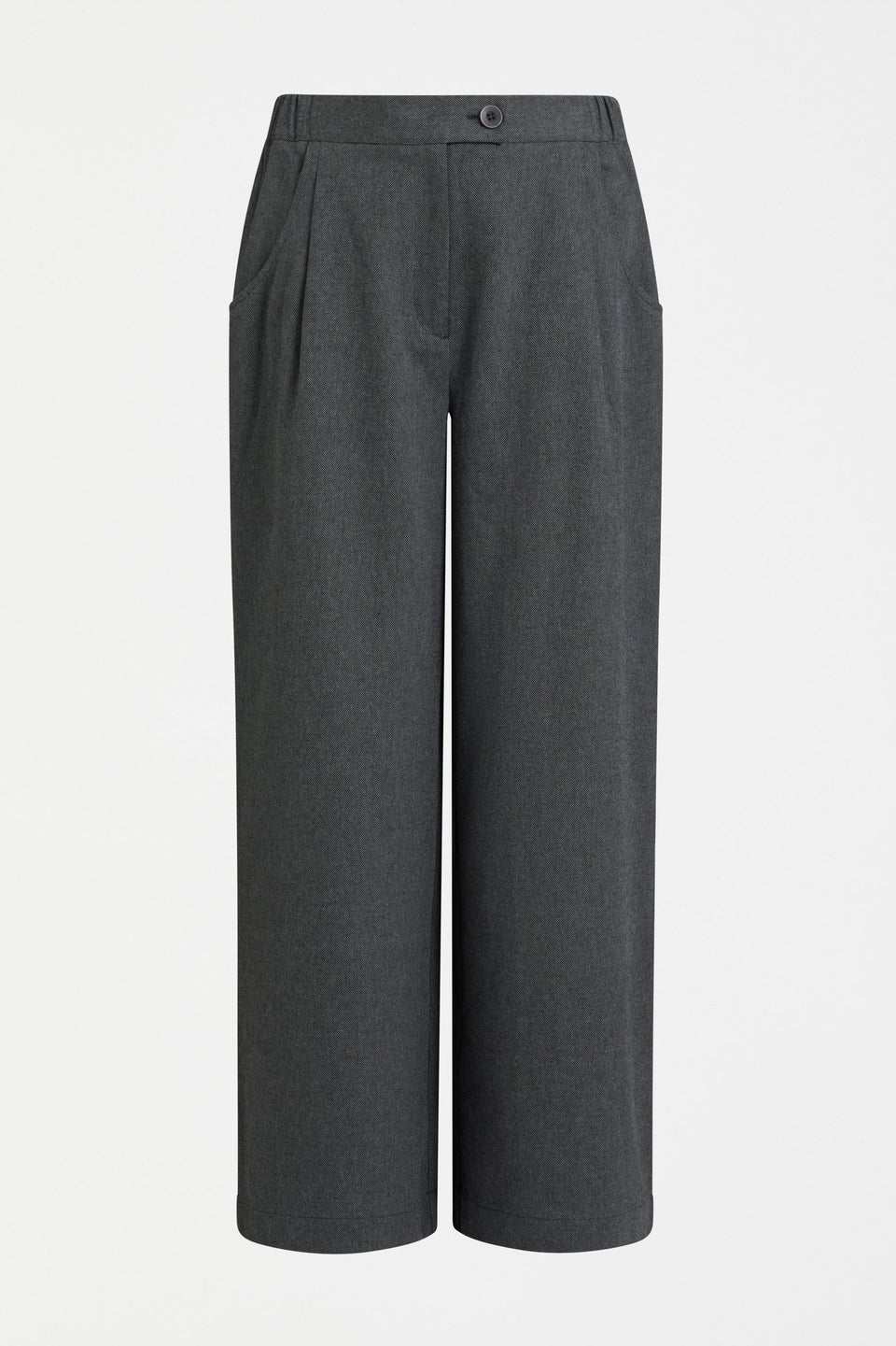 Unn Pant Pants & Jeans - ELK | DARK GREY MARLE