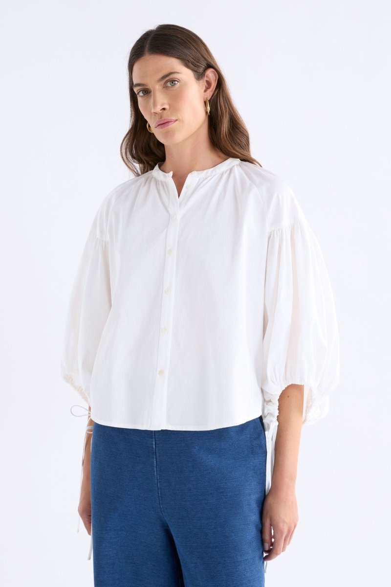 Eller Shirt Tops - ELK | WHITE