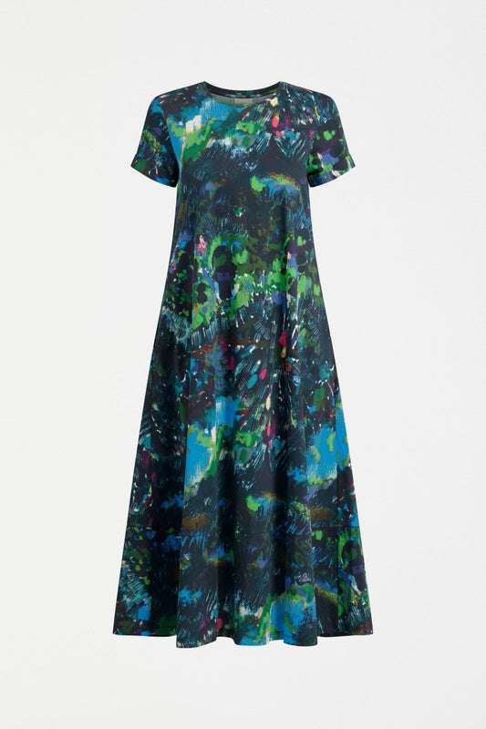 Haki Dress Landskap Print Dresses - ELK | LANDSKAP NIGHT