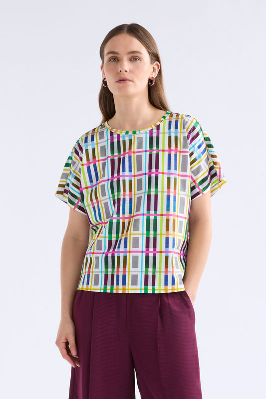 Haki Short Sleeve T-Shirt Ulti Print Tops - ELK | ULTI PRINT