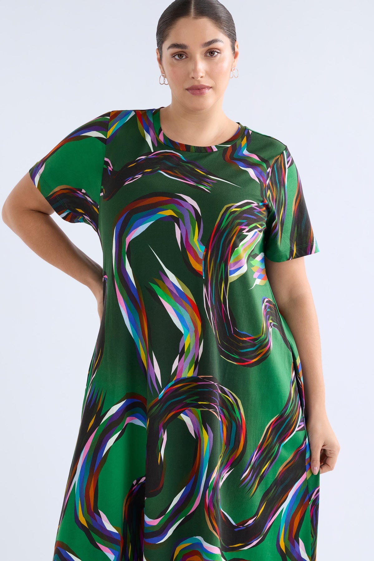 Sigel T-Shirt Dress Dresses - ELK | FACET PRINT