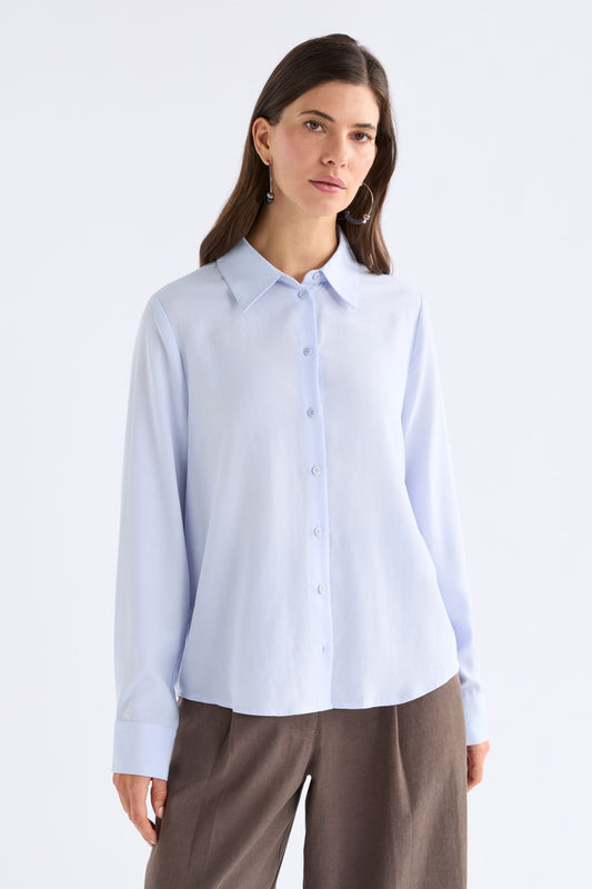 Tettu Shirt Pale Blue Tops - ELK | PALE BLUE