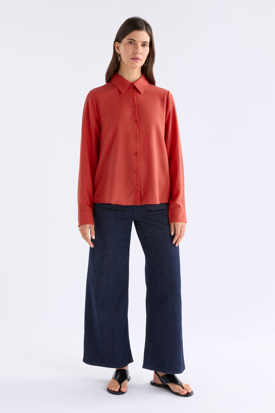 Tettu Shirt Red Tops - ELK | RED