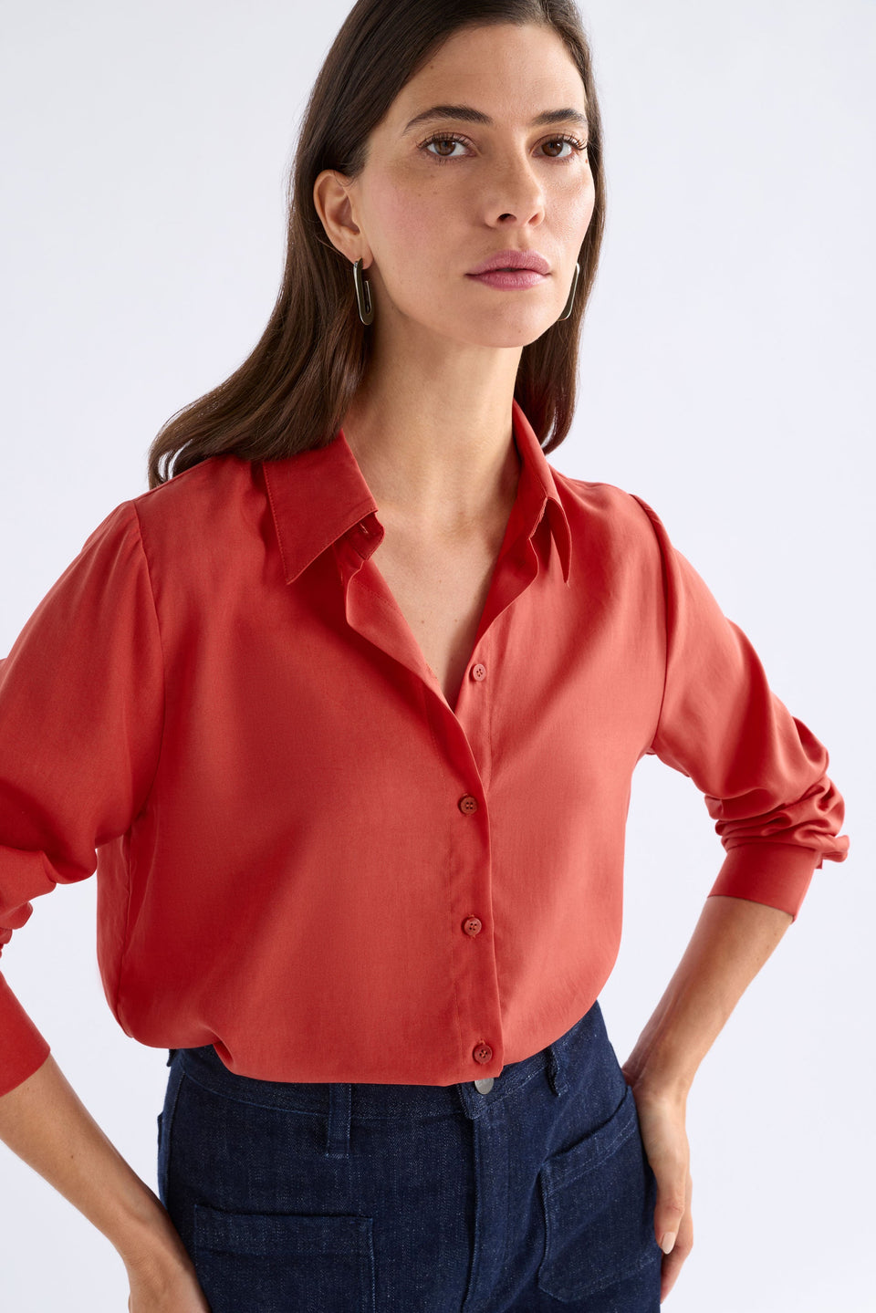 Tettu Shirt Red Tops - ELK | RED