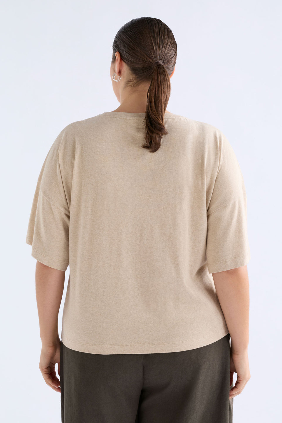 Kovaa Tee Tops - ELK AU | OATMEAL MARLE