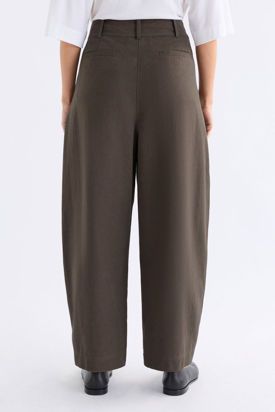 Dayli Pant Dark Taupe Pants & Jeans - ELK | DARK TAUPE