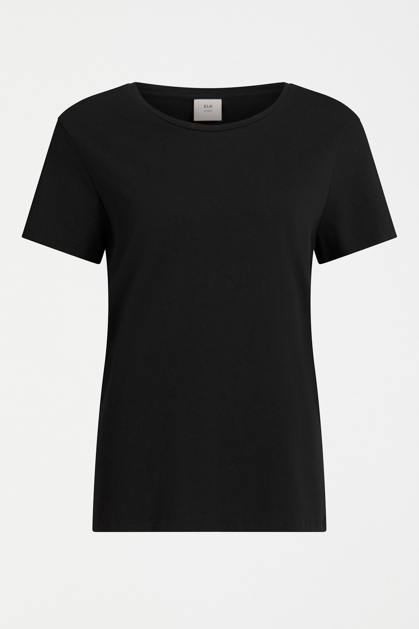 Henning Organic Cotton Tee Front | BLACK