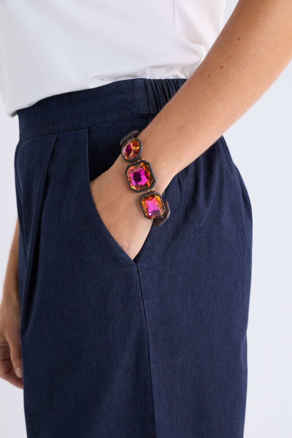 Jule Bracelet Bracelets & Bangles - ELK | IRIDESCENT GREEN
