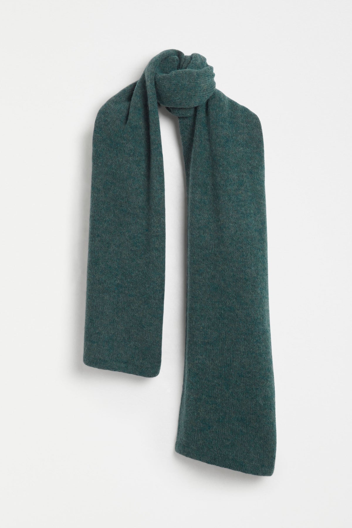Agna Alpaca Merino Wool Scarf Front | SEA MOSS