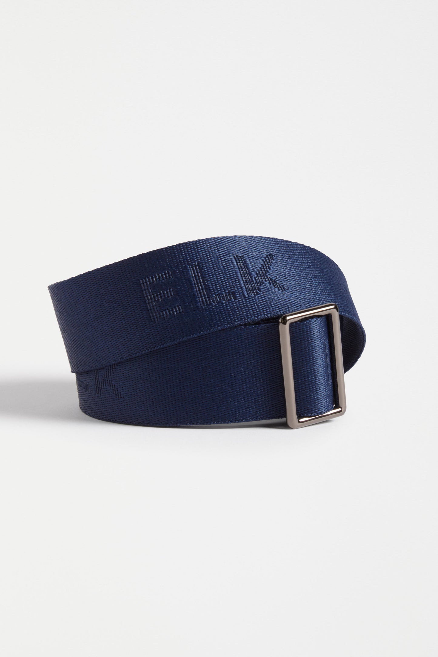 ELK Logo Recycled Polyester Webbing Strap Adjuster | NAVY