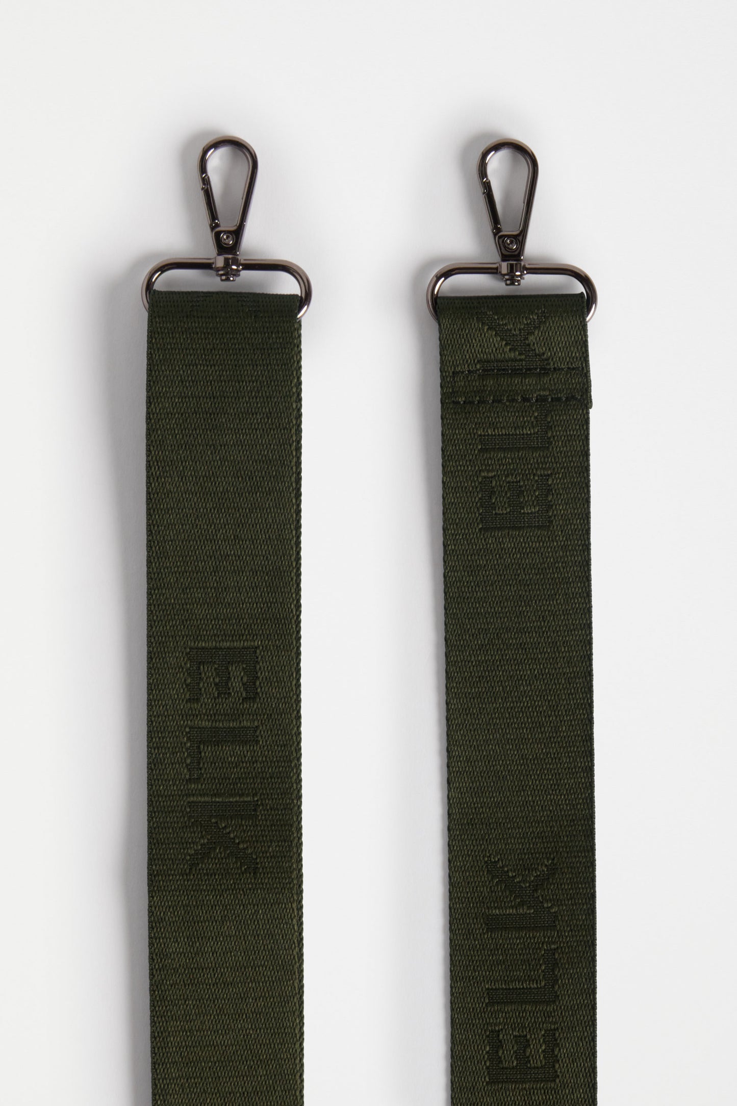 ELK Logo Recycled Polyester Webbing Strap | OLIVE