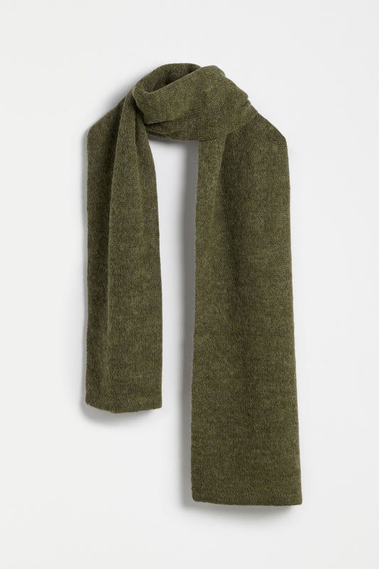Fine Agna Scarf Scarves - ELK | DARK OLIVE