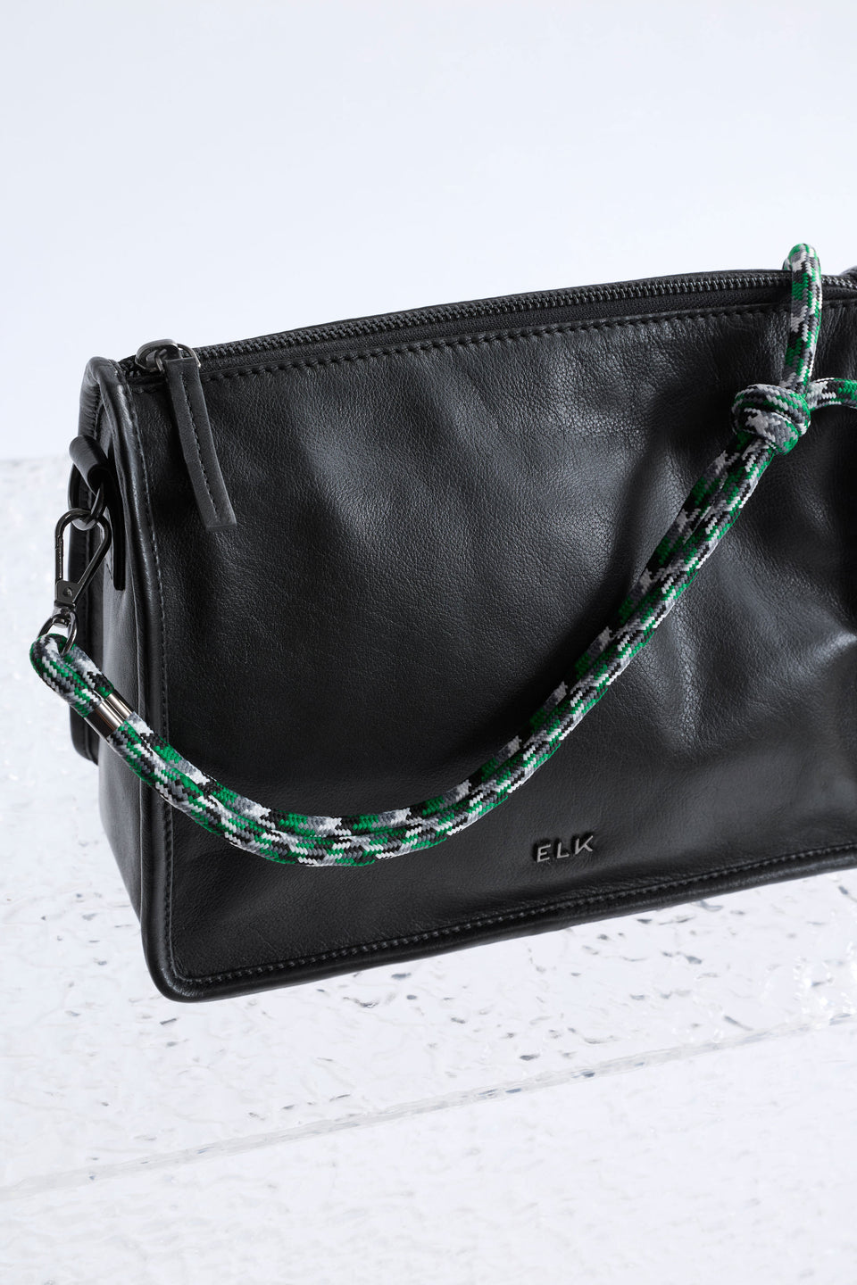 Cord Rope Bag Strap ELK | GREEN BLACK