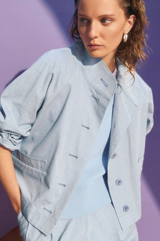 Hanning Jacket Jackets - ELK | LIGHT WASH