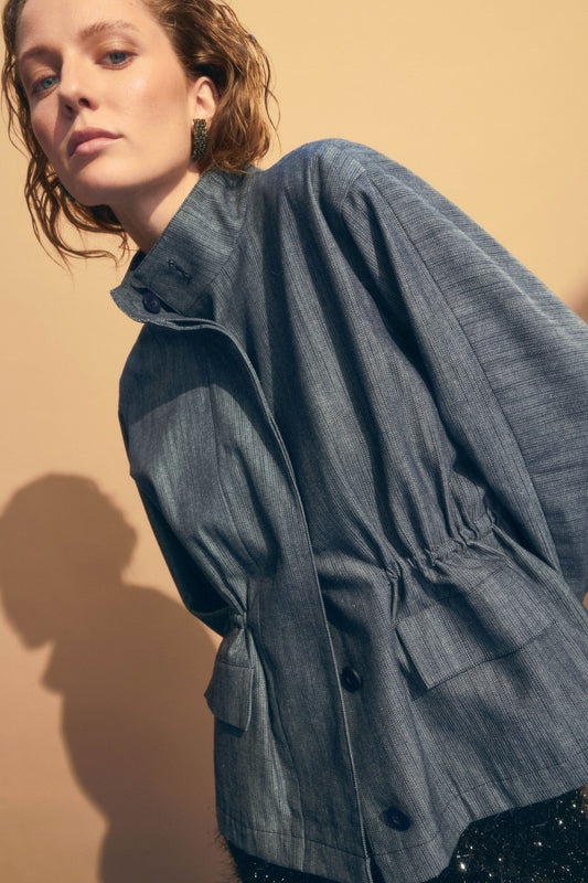 Albers Jacket Jackets - ELK | DARK DENIM