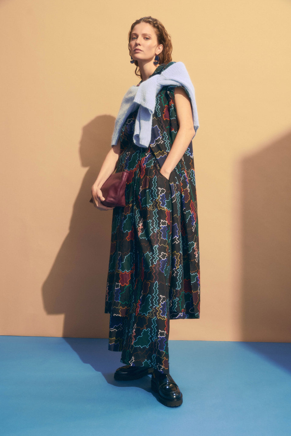 Tilko Shirt Dress Dresses - ELK | SUMA LINE PRINT