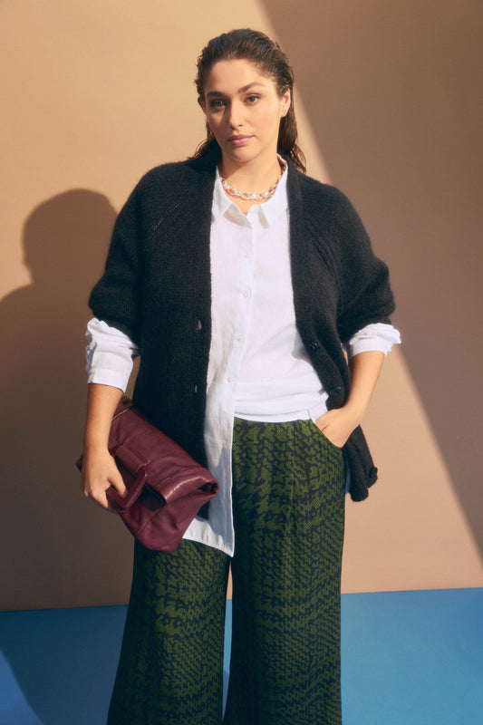 Ineke Cardi Black Knitwear - ELK | BLACK