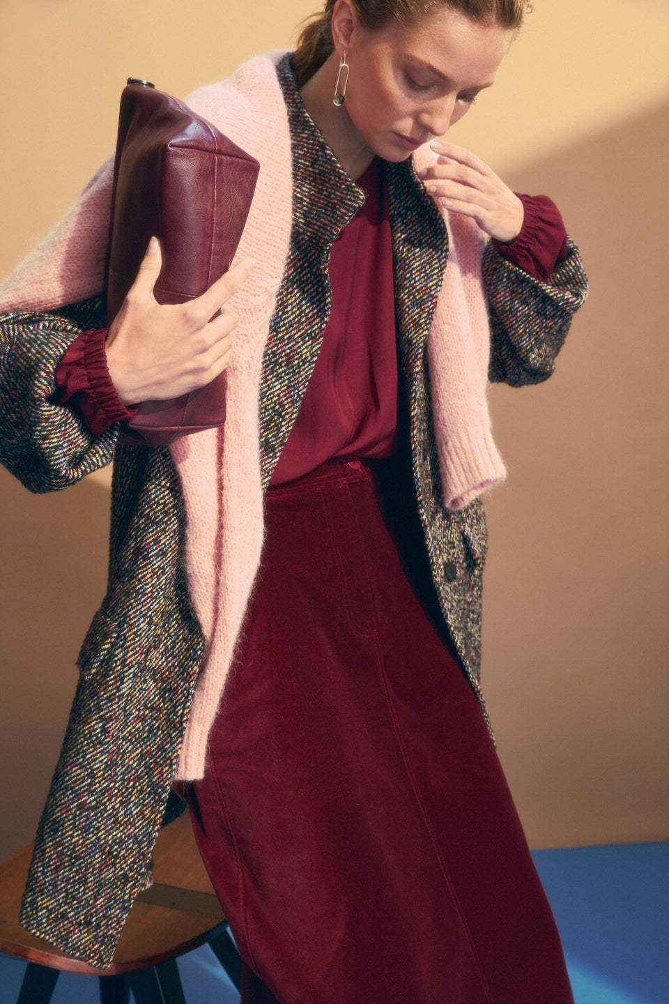 Altes Skirt Skirts & Shorts - ELK | MERLOT