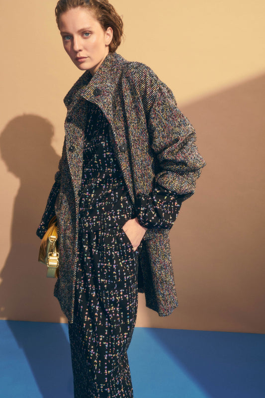 Mille Coat Jackets - ELK | MULTI FLECK