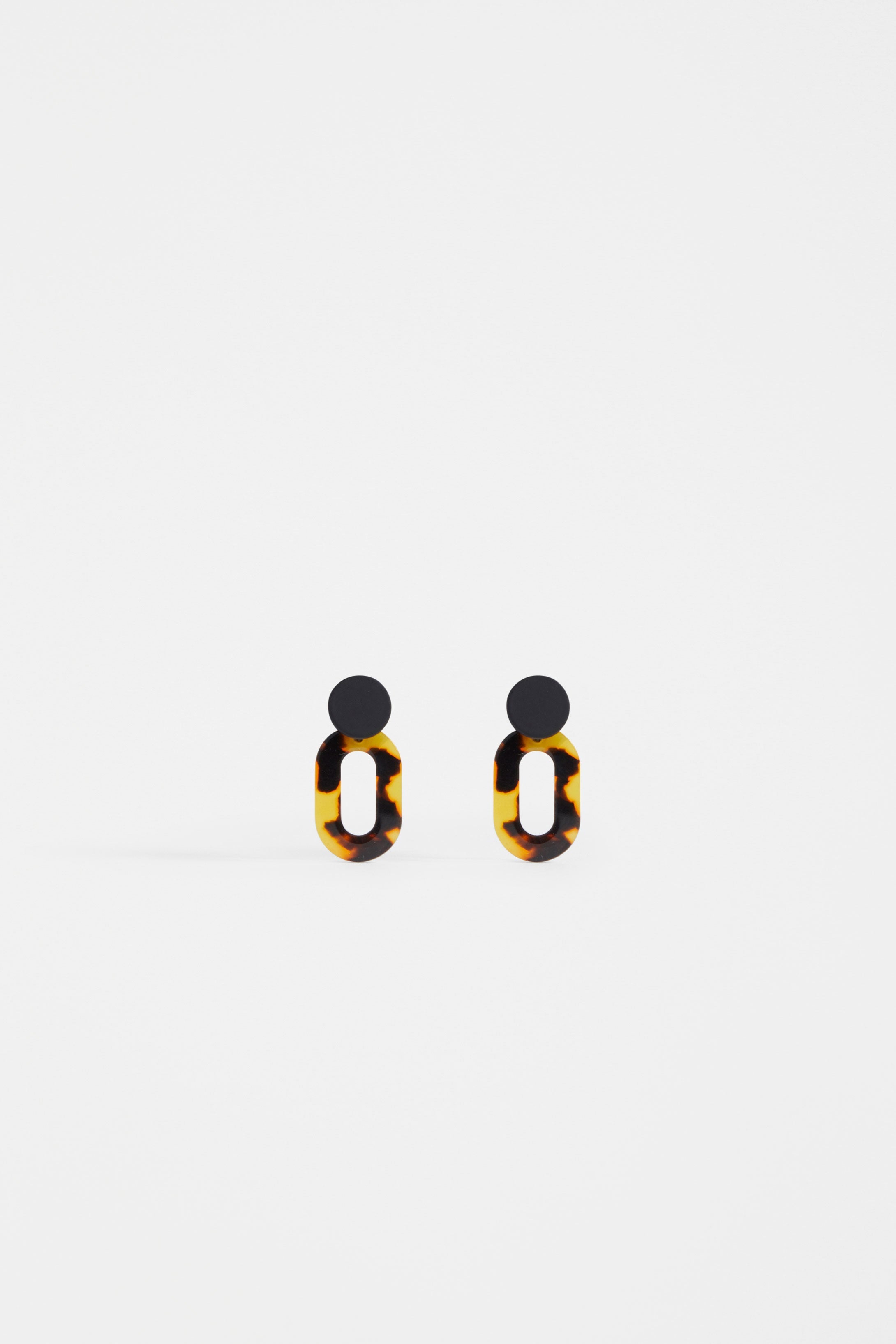 Kea Acetate Small Drop Stud Earring | BRICK