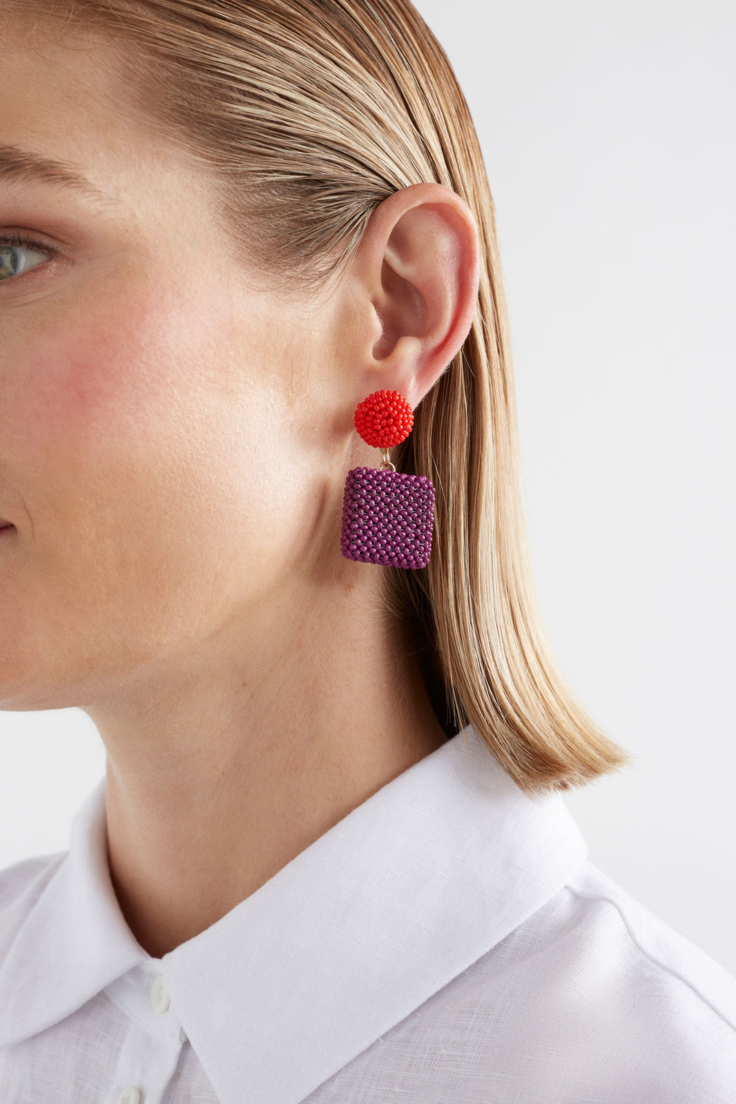Long Drop Earring Vali Artichoke - Elk Accessories