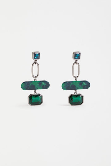 Drop Earring Eimii Gunmetal - Elk Accessories main image 1