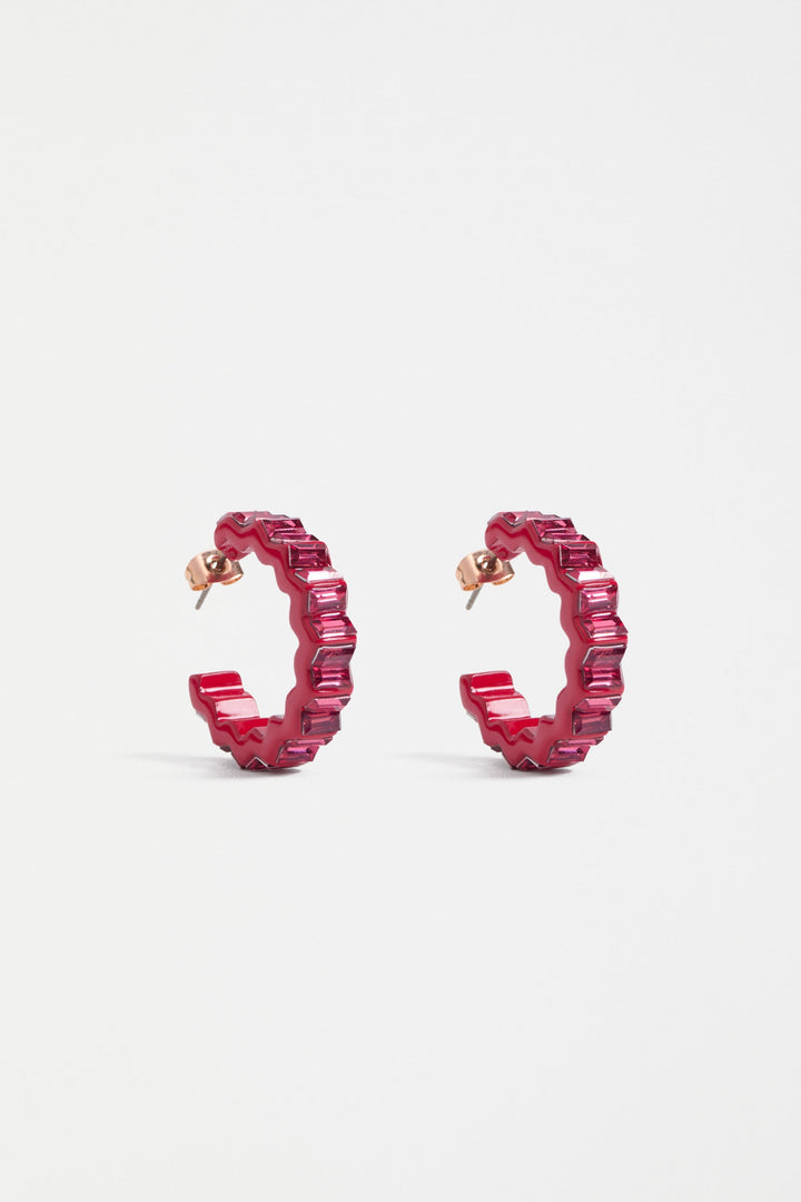 Hoop Earring Jolle Dark Olive - Elk Accessories main image 1