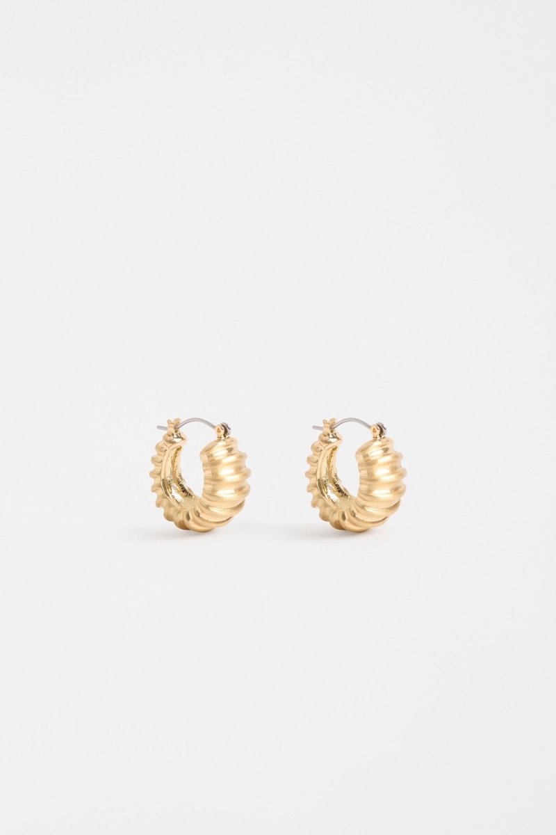 Ellin Hoop Earring Earrings - ELK | GOLD