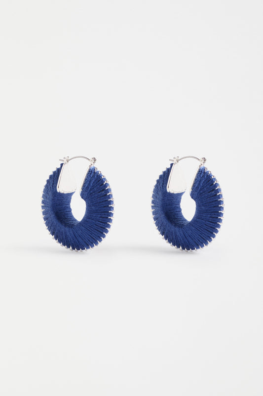 Ledde Hoop Earring Earrings - ELK | COBALT