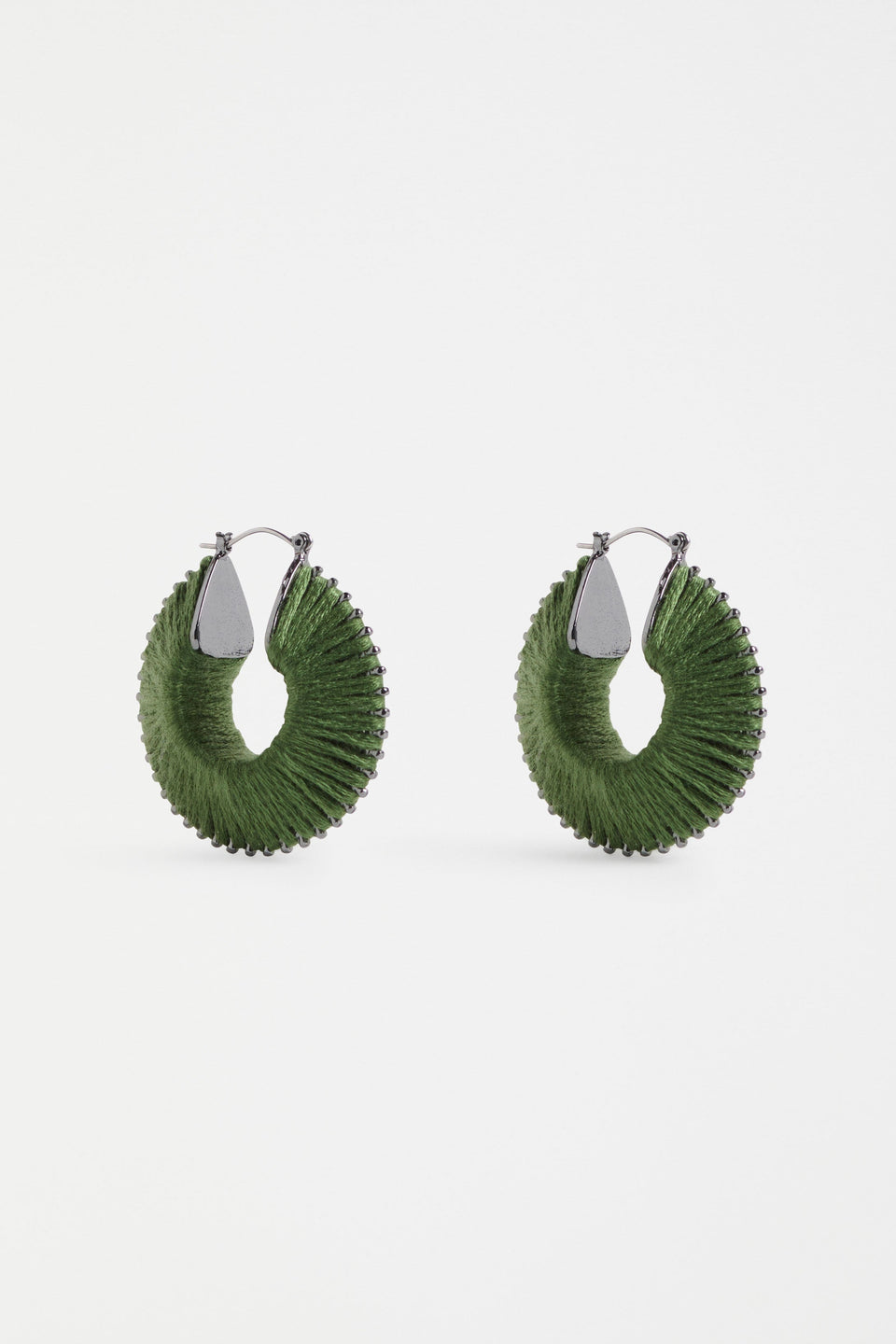 Ledde Hoop Earring Earrings - ELK | GREEN MOSS