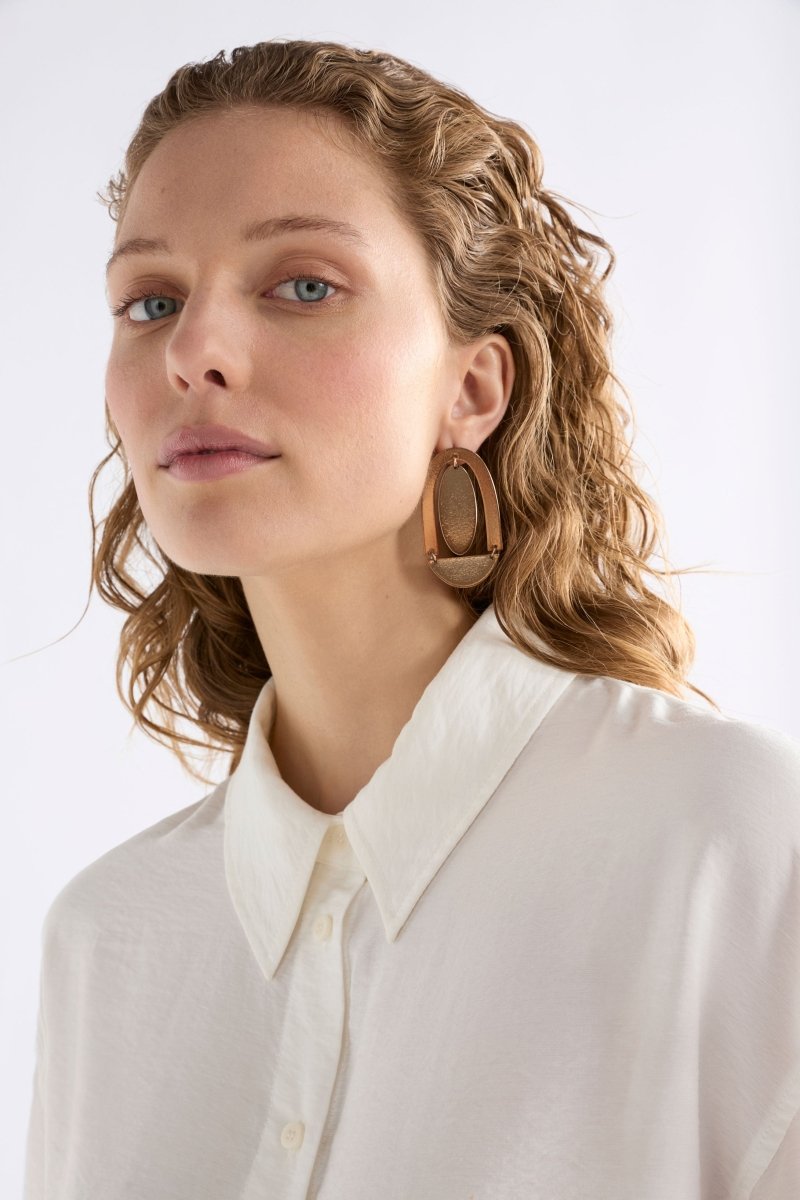 Dadem Drop Earring Earrings - ELK | BRONZE