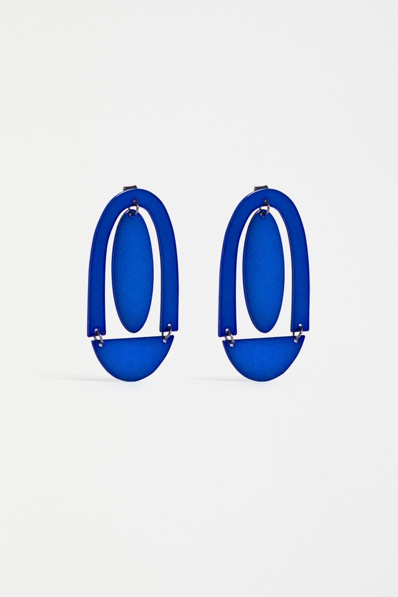 Dadem Drop Earring Earrings - ELK | NAVY